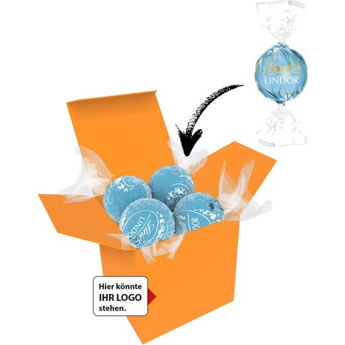 Color Lindor Box (Art.-Nr. CA524222) - 1 ColorBox Orange gefüllt mit 4 Lind...