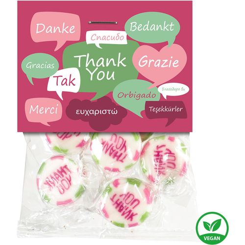 Thank You Candys (Art.-Nr. CA540554) - 6 einzeln gewickelte, handgemachte...