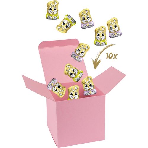 ColorBox Mini Gold Bunny (Art.-Nr. CA591491) - 1 ColorBox Rosa gefüllt mit 10 Min...