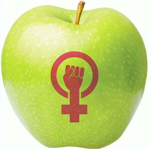 Apfel grün "Venus" (Art.-Nr. CA619559) - 1 Qualitäts-Apfel grün, inkl. LogoFruc...