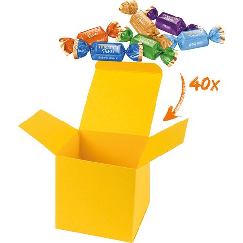 Color Merci Medi-Box (Art.-Nr. CA769029) - 1 ColorBox Gelb, gefüllt mit 40 Merci-C...