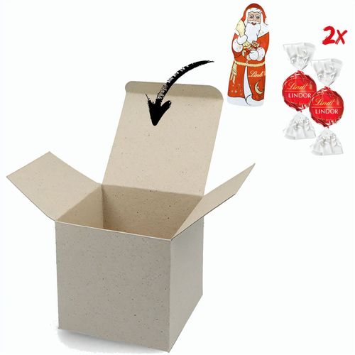 Color Box Lindt X-Mas (Art.-Nr. CA769857) - 1 ColorBox Graskarton gefüllt mit ...