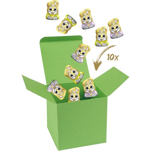 ColorBox Mini Gold Bunny (Art.-Nr. CA791370) - 1 ColorBox Hellgrün gefüllt mit 10 Min...