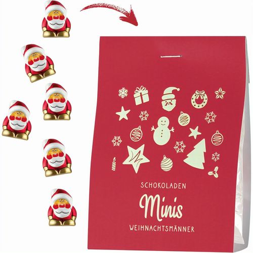 Smart Bag Mini Weihnachtsmänner (Art.-Nr. CA798807) - 1 Smart Bag mit einem Beutel Mini-Weihna...