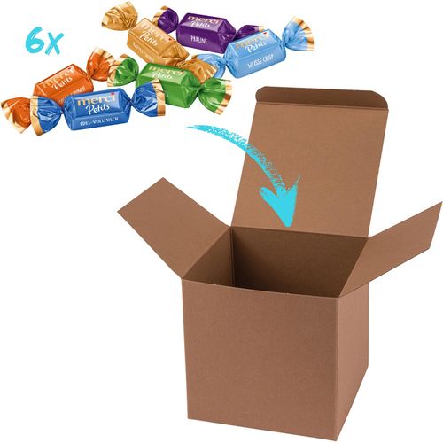 Color Merci Mini-Box (Art.-Nr. CA827865) - 1 ColorBox Braun, gefüllt mit 6 Merci-C...
