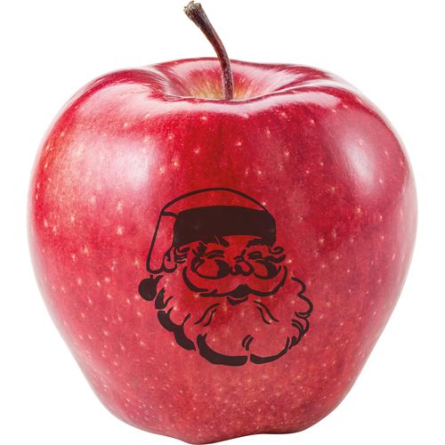 LogoFrucht Apfel Nikolaus (Art.-Nr. CA858010) - 1 Qualitäts-Apfel rot, inkl. LogoFrucht...