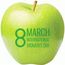 Apfel grün 8 March "International Women`s Day" (mehrfarbig) (Art.-Nr. CA928959)