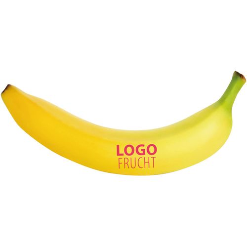 LogoFrucht Banane (Art.-Nr. CA935456) - 1 Qualitäts-Banane, inkl. LOGOFrucht-Dr...