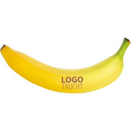 LogoFrucht Banane (Art.-Nr. CA954738) - 1 Qualitäts-Banane, inkl. LOGOFrucht-Dr...