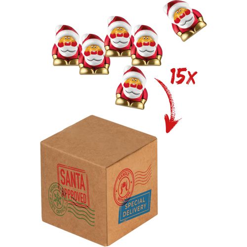 Mini Cargo Santas (Art.-Nr. CA972306) - 1 Mini-Cargo Box mit Standard-Druck...