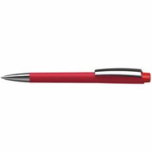 Kugelschreiber Zeno softtouch/high gloss MMn (softtouch rot/rot) (Art.-Nr. CA018835)