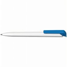 Kugelschreiber Trias high gloss (weiss/hellblau) (Art.-Nr. CA023389)