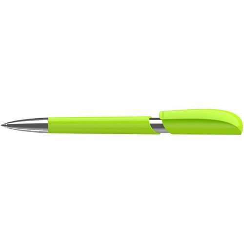 Kugelschreiber Push high gloss Mn (Art.-Nr. CA038616) - Der Push high gloss Mn ist ein Druckkuge...