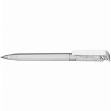 Kugelschreiber Trias transparent/high gloss (transparent / weiß) (Art.-Nr. CA056463)