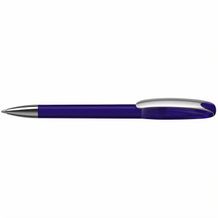Kugelschreiber Boa transparent MMn (dunkelblau transparent) (Art.-Nr. CA078643)