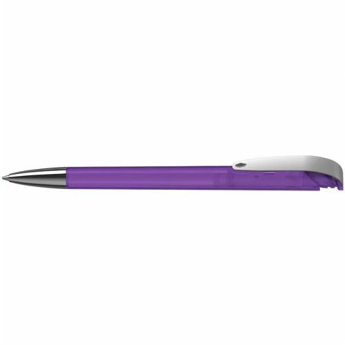 Kugelschreiber Jona transparent MMn (Art.-Nr. CA084834) - Der Jona transparent MMn ist ein Druckku...