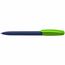 Kugelschreiber Boa high gloss (dunkelblau / hellgrün) (Art.-Nr. CA108067)