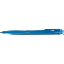 Kugelschreiber Jona high gloss (hellblau) (Art.-Nr. CA112672)