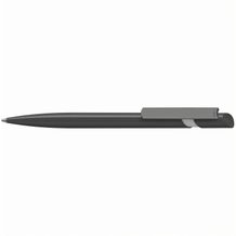 Kugelschreiber Cava high gloss (anthrazit / weiß) (Art.-Nr. CA118228)