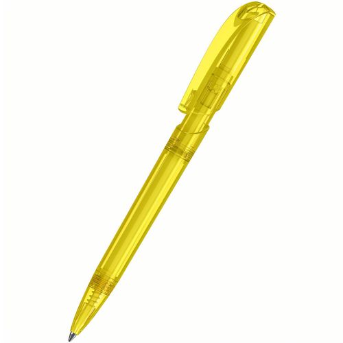 Kugelschreiber Push transparent (Art.-Nr. CA130875) - Der Push transparent ist ein Druckkugels...