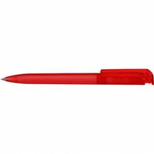 Kugelschreiber Trias softfrost/transparent (softfrost rot / rot transparent) (Art.-Nr. CA145232)
