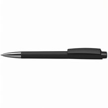 Kugelschreiber Zeno softtouch/high gloss Mn (softtouch schwarz/schwarz) (Art.-Nr. CA149554)