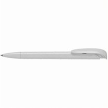Kugelschreiber Jona structure/high gloss (weiß) (Art.-Nr. CA162567)