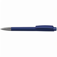 Kugelschreiber Zeno softtouch/high gloss Mn (softtouch dunkelblau / dunkelblau) (Art.-Nr. CA169208)