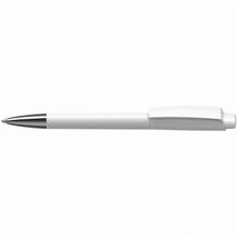Kugelschreiber Zeno softtouch/high gloss Mn (softtouch weiss/weiss) (Art.-Nr. CA170840)