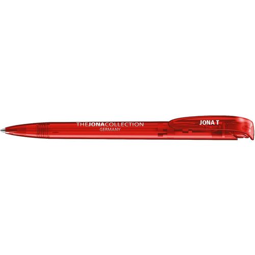 Kugelschreiber Jona transparent (Art.-Nr. CA175565) - Der Jona transparent ist ein Druckkugels...