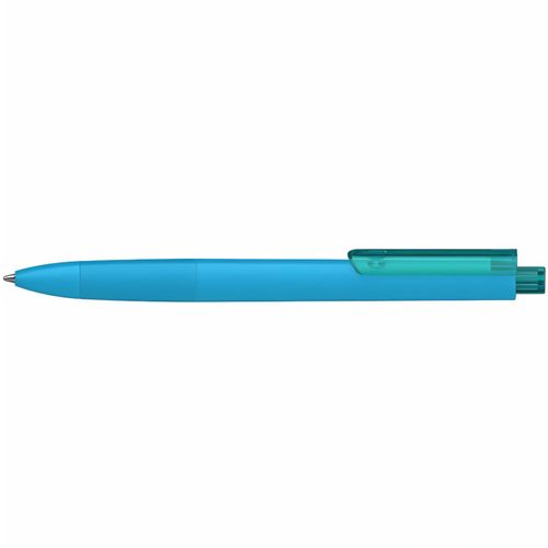 Kugelschreiber Tecto softtouch/transparent (Art.-Nr. CA180781) - Der Tecto softtouch/transparent ist ein...