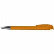 Kugelschreiber Jona structure/transparent Mn (orange transparent) (Art.-Nr. CA217173)