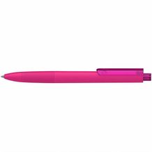 Kugelschreiber Tecto softtouch/transparent (softtouch magenta/pink transparent) (Art.-Nr. CA225729)