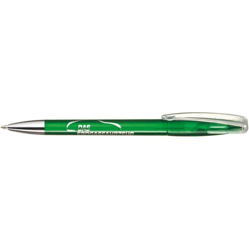 Kugelschreiber Cobra transparent Mn (Art.-Nr. CA235960) - Der Cobra transparent Mn ist ein Drehkug...