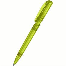 Kugelschreiber Push transparent (hellgrün transparent) (Art.-Nr. CA238615)