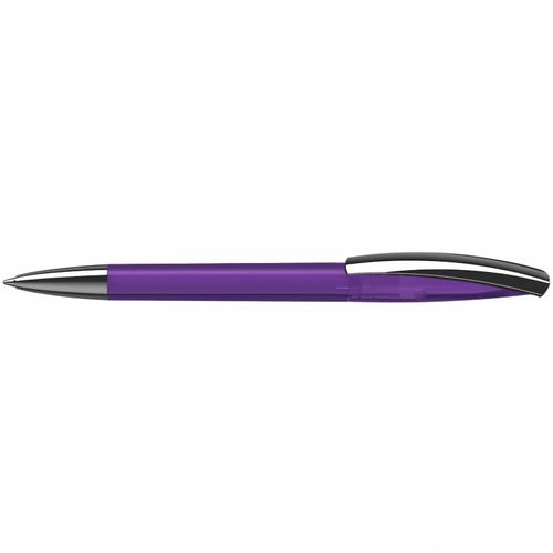 Kugelschreiber Arca transparent MMn (Art.-Nr. CA240576) - Der Arca transparent MMn ist ein Drehkug...