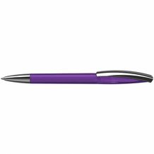 Kugelschreiber Arca transparent MMn (violett transparent) (Art.-Nr. CA240576)