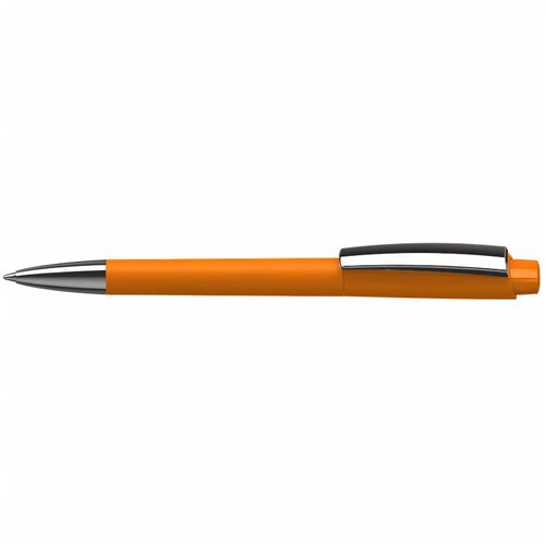 Kugelschreiber Zeno softtouch/high gloss MMn (Art.-Nr. CA243651) - Der Zeno softtouch/high gloss MMn ist...