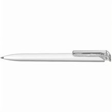 Kugelschreiber Trias high gloss/transparent (weiss/transparent) (Art.-Nr. CA249454)