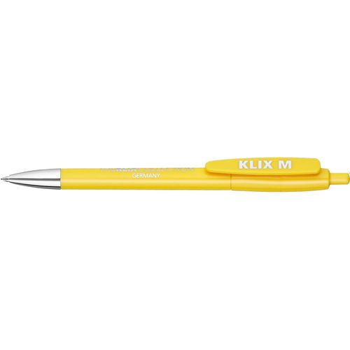 Kugelschreiber Klix high gloss Mn (Art.-Nr. CA249598) - Der Klix high gloss Mn ist ein Druckkuge...