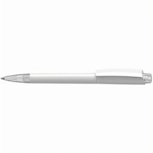 Kugelschreiber Zeno high gloss/transparent (weiß / transparent) (Art.-Nr. CA261244)