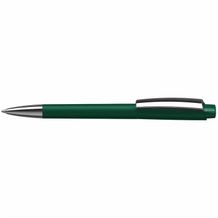 Kugelschreiber Zeno softtouch/high gloss MMn (softtouch dunkelgrün/dunkelgrün) (Art.-Nr. CA262246)