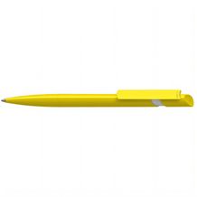 Kugelschreiber Cava high gloss (gelb / weiß) (Art.-Nr. CA268691)