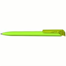 Kugelschreiber Trias softtouch/transparent (softtouch hellgrün/hellgrün transparent) (Art.-Nr. CA275328)