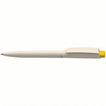 Kugelschreiber Zeno bio (weiss/gelb) (Art.-Nr. CA329214)