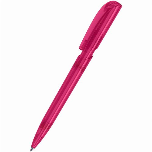 Kugelschreiber Push transparent (Art.-Nr. CA336202) - Der Push transparent ist ein Druckkugels...