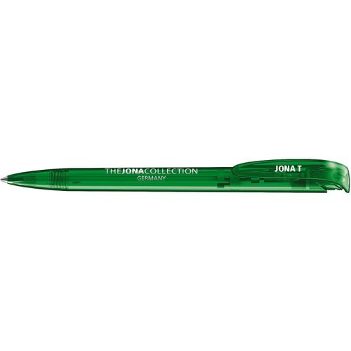 Kugelschreiber Jona transparent (Art.-Nr. CA344925) - Der Jona transparent ist ein Druckkugels...