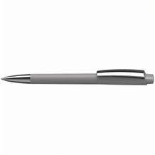 Kugelschreiber Zeno softtouch/high gloss MMn (softtouch grau / grau) (Art.-Nr. CA349375)