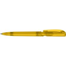 Kugelschreiber Push transparent (sonnengelb transparent) (Art.-Nr. CA370452)