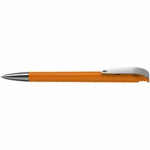 Kugelschreiber Jona structure/high gloss MMn (hellorange) (Art.-Nr. CA375179)